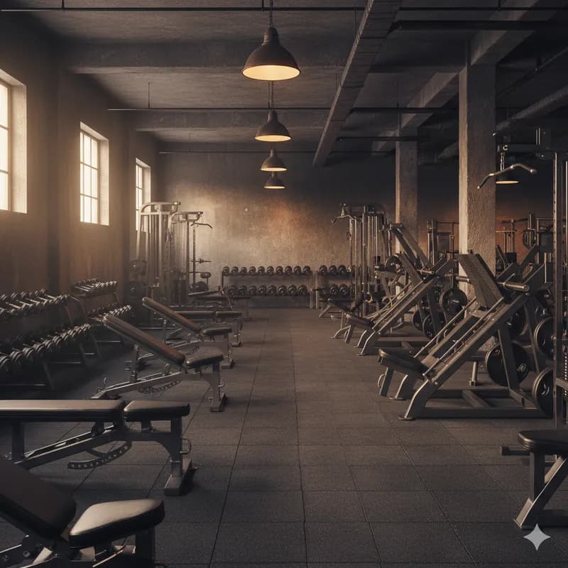 Ambiente e comunidade do ginásio